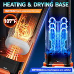 Male Masturbator with 10 Vibration & 15 Thrusting Speeds and Heating Base for Men's Pleasure