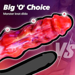 Sex Toys Dildo Monster Fantasy Dragon Dildo, 9.1 Inch Realistic Thick Huge Knot Dildo With Strong Suction Cup For G Spot Vaginal Anal Stimulation, Adult Toys For Women Men Gay Lesbian Strapon Play