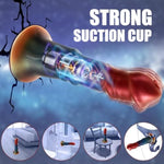 Thrusting Monster Dildo Vibrator Fantasy Anal Sex Toys For Women Men,Silicone Realistic Horse Cock G Spot Stimulator,Big Thick Butt Plug Prostate Massager Female Masturbator Suction Cup Remote Control