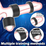 Cbt Testicle Stretcher Testicle Toys For Men Cock And Ball Ring Male Silicone Cock Ring Cockring Reusable Penis Rings For Male Erection Enhancing Longer Lasting Stronger Chastity Devices Set 3 Pcs