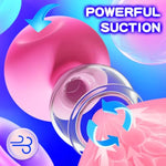 Nipple Sucker & Electric Penis Pump Sex Toys - 1 Pair Bdsm Nipple Toys For Couples Pleasure Automatic Penis Extender With 4 Suction Modes, Led Display Pocket Pussy