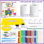 Create Your Own Clay Luminaries Craft Kit for Kids & Teens Ages 6-12+