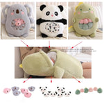 Stuffed Koala Plush Doll Soft Koala Plush Snack Pillow With 6 Doll Gift For Birthday, Halloween Christmas