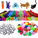 Art and Craft Supplies Set for DIY Activities and Parties, 862 Pieces Total