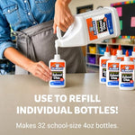 1 Gallon Washable White School Glue for Classroom Arts & Crafts Projects