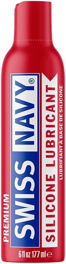 Silicone Lubricant Gel – Long-Lasting, Latex Safe, Unscented & Waterproof, 6 OZ