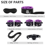 Sex Bondage Bdsm Kit Restraints Sex Toys For Adults Couples, Kinky Sex Toys Restraint Set For Bdsm Toys For Couples,Sex Toy Kit For Bondaged Gear & Accessories For Women