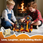 100Pcs Magnetic Blocks Monster Sensory Toys For Kids, Build Magwonder With Building Construction Playset, Stem Montessori Gifts For Boys And Girls