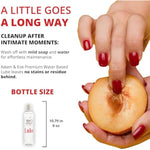 Premium Water Based Lube - Personal Lubricant For Women, Men, Couples & Toys - Thick, Long Lasting, Non-Sticky, Non-Staining Gel For Sex, Anal & Masturbation - 4 Oz (2 Pack)