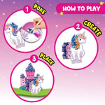 Poke Art Princess Wonderland Craft Kit for Children Ages 4 to 10