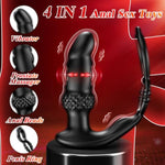 Anal Sex Toy Prostate Massager – Adult Toys Anal Dildo Anal Vibrator Anal Plug With 10 Vibrating & 3 Tapping Modes, For Beginners & Advanced Users, Male Sex Toy For P-Spot Pleasure, Solo Or Couples