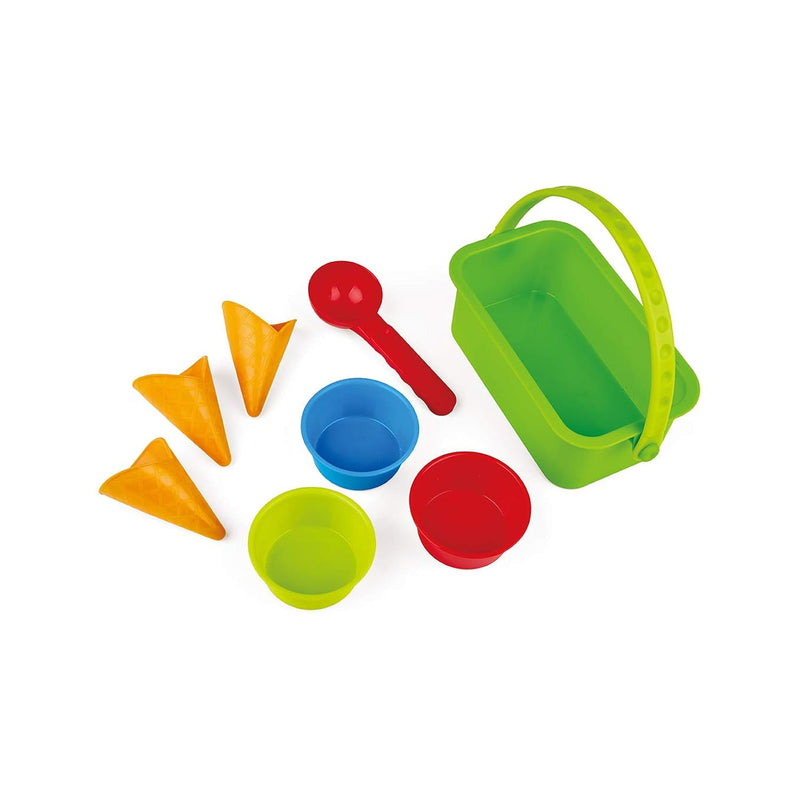 Hape Ice Cream Shop Sand and Beach Toy Set Toys, Multicolor , Bold