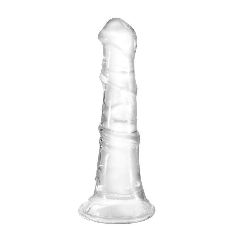 Realistic Anal Dildo For Women, Clear Horse Dildo G Spot Stimulation With Strong Suction Cup, Lifelike Jelly Dildo Vagina Sex Toy Penis Dildo Butt Plug For Female Men Masturbating (11.8In)