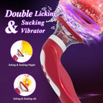 Clitoral Sucking Vibrator Nipple Sex Toy For Women Nipples Clit Massager Clitoral Licking Stimulator Nipple Toys 10 Tongue Licking 2 Sucking Mode Adult Toys For Women Couples Game
