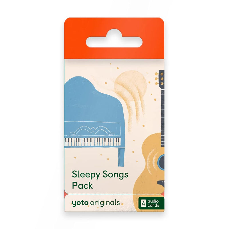 Yoto Sleepy Songs Pack – 4 Kids Musical Cards for Use with Player & Mini Al