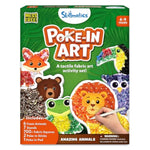Wooden Animal Craft Kit for Kids, Fun Foam Animal Art Set, Gift for Boys and Girls