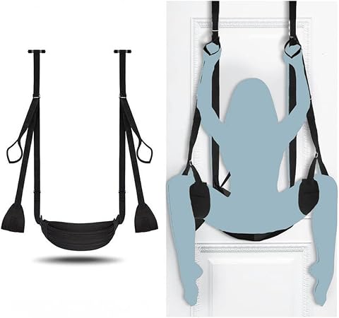 Adjustable Couples Suspension Sex Swing with Support Straps