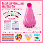 Friendship Bracelet Making Kit for Girls Ages 8-12, Perfect Craft Kit for Kids