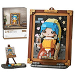Mini Building Blocks 3D Art Model Set, DIY Construction Bricks for Home Decor