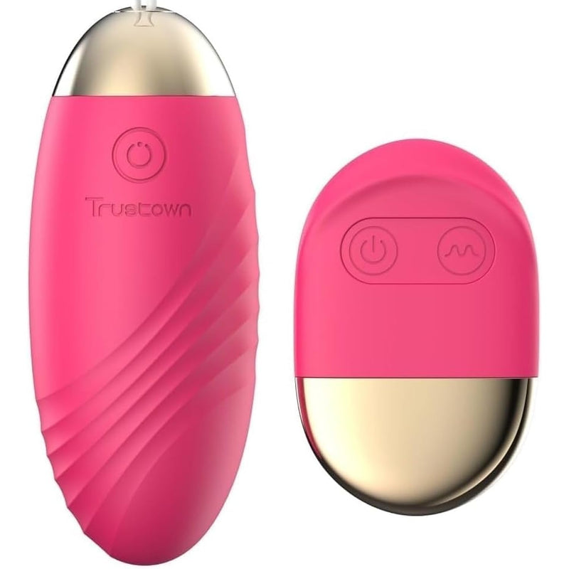 Bullet Vibrator Remote Control Egg Vibrator For G Spot Clit Stimulation Soft Silicone Wearable Rechargeable Waterproof 10 Vibration Modes Adult Sex Toy For Women And Couples