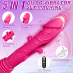 Adult Sex Toys Sex Machine - Thrusting Dildo For Women Couple Pleasure, Dildos Vibrator With Automatic Vibrating & Thrusting & Flapping, Womens Sex Toys Anal Dildo Machine Thrusting Vibrator