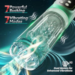 Automatic Male Masturbator Penis Pump, Male Sex Toys For Men Sex Toy Adult Toys Pocket Pussy Stroker Masturbators With 3 Pump & 7 Thrusting Rotating Vibrating Sucking Sex Machines & Devices