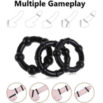3 Pcs Silicone Penis Rings Set, 3 Size Cock Rings For Men Longer Harder Bigger Erection, Better Sex Performance Erection Enhancing Premium Adult Sex Toys Add Girth (A)