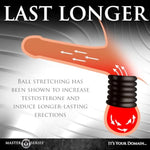 Ball Stack Ball Stretcher For Beginners, Men & Couples. Pleasure Enhancing And Textured Nubs. Soft And Stretchy, Body-Safe Tpe. 1 Piece, Black.