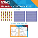 Ultimate Fort Builder Kit For Kids 8-12 - Sturdy Fort Building Kit For Kids 4-8 - Make & Build Ball & Stick Fort Set - Indoor Stem Tent Fort Making Toy