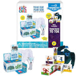 Eric Carle Polar Bear With Head To Toe Bonus Set Magnetic Tiles, Building Set For Kids, Magnetic Building Toys For Kids, Stem Toys For Boys And Girls Ages 3+, 24 Piece