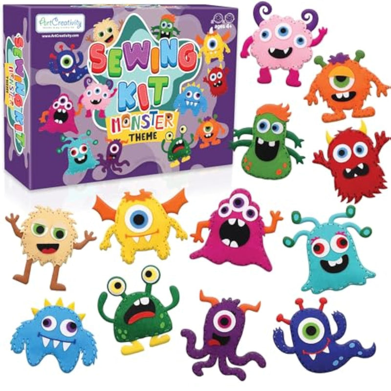 Monster Craft Sewing Kit for Kids