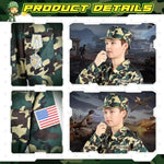 Kids Army Costume For Boys Military Soldier Costume With Army Toys,Dress Up Boy Costume Halloween Costumes For Kids Boys 5-7…