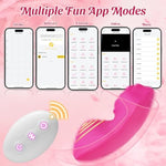 Adult Toys Female Sex Toys - Wearable Panty Vibrator With Rose Design, 9 * 9 Vibrating Women Sex Toy For Clit Stimulation, App Remote Control Vibrator For Couples Play, Adult Sex Toys & Games