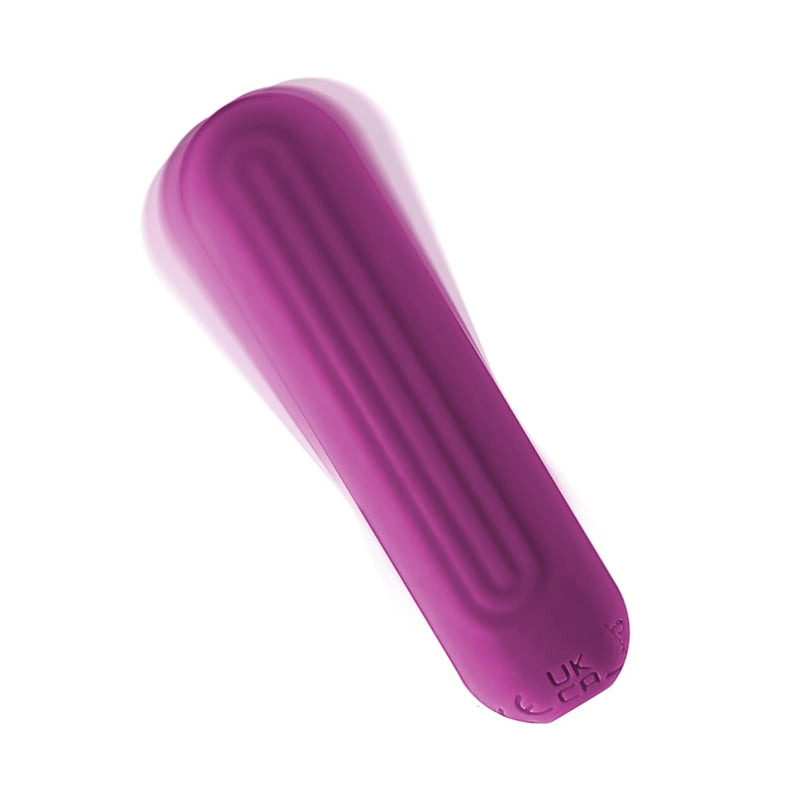 Bullet Vibrator For Women, Mini Vibrator Made Of Body-Safe Silicone, Fully Waterproof, Usb Rechargeable, Sex Toy Personal Massager With 10 Vibration Settings, Dark Pink