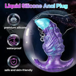 4.57'' Silicone Anal Plug Butt Plug Sex Toys, Fantasy Monster Dildo Butt Plug Anal Plugs,Prostate Plug Anal Stretcher Adult Sex Toys For Men Women Gay Couple (S)