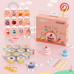 Air Dry Clay Kit - Cake Themed Modeling Clay for Kids Artistic Fun and Creativity