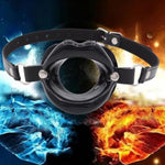 Open Mouth Gag,Female Sex Toy Mouth Gag Leather Restraints Ball Mouth Plug Silicone Bondage Ball Gag Lips Sm Toys Adjustable Strap Adult Toys Opening Gag Sexy Gag For Men Women(Black)