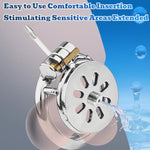 Urethral Sound Metal Sex Toys For Men Hollow Penis Plug Catheter Plug Smooth Urethral Dilator Masturbation Rod Urethral Sounds Sm Adult Game Sex Toy Flat Chastity Lock Accessories