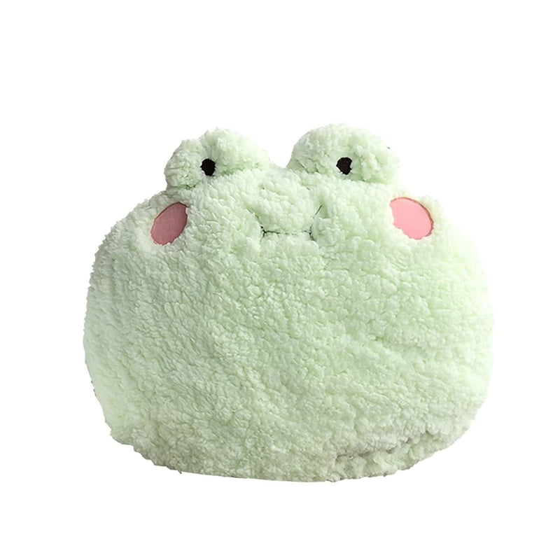 Frog Plush Pillow, Adorable Frog Stuffed Animal (15 14 Inch), Home Cushion