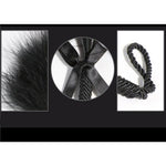 Sm Adult Sexy Feather Teasing Toys Male And Female Role Play Tickling Sex Articles (Black)