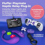 Fluffer Playmate Haptic Relay Plug-In - Game Controller Usb-C Attachment For Remote Control Of , Fluffer Vibrators Or Any Compatible Connected Sex Toy, Includes Case