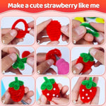 1000 Pcs Red Pipe Cleaners, Chenille Stems for DIY Crafts & Party Decor