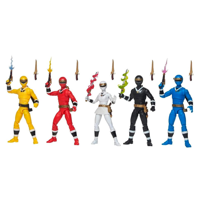Power Rangers Lightning Collection 5-Pack Alien Rangers of Aquitar 6-inch A