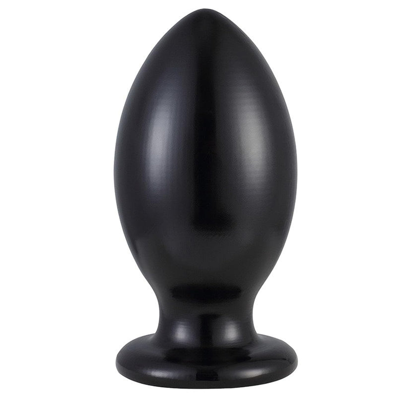 3 Sizes Of Black Thick Anal Plugs With Suction Cup, Waterproof Anal Dildo Egg Shape Prostate Massager Adult Sex Toy For Women Men, Xxl