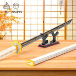 Zenitsu Demon Swords Building Set,39In Demon Sword Building Block With Scabbard And Stand Model Kits Toy,Creative Samurai Sword Gifts For Adults And Kids Boys 8-14 (956 Pcs)
