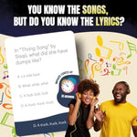 Lyric Legend 90'S R&B - Adult Games For Game Night To Finish The Lyrics! Great Stocking Stuffers For Adults, Party Games And Family Fun For Adults And Teens! | 144 Trivia Cards And A Playlist!