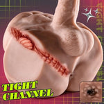 Male Sex Doll With Realistic Thick Dildo And Testis Male Masturbator Torso Butt With Tight Anal Hole Unisex Sex Toy For Gay Men Couples Masturbation 7.7 Lb Adult Realistic Sex Dolls