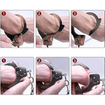 Handcuffs Toy, Fur Cusioned Metal Handcuffs With Safety Lock, Pretend Play Dress Up Party Handcuffs?Purple?…