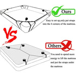 Bed Bondaged Kit Adult Handcuffs For Bed Restraints Sex With Adjustable Straps Bdsm Hand Leg Cuffs Strap Set Ankle Wrist Restraints Bondaged Rope Cord & Rope For Bedroom Bed Bonage Kits Sweater