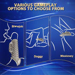 Vibrating Cock Ring Penis Sleeve - Sex Toys For Men Penis Testicle G-Spot Stimulation, Penis Ring Wearable Stretch Male Vibrator With 10 Powerful Vibration Modes, Magnetic Rechargeable Couple Sex Toys